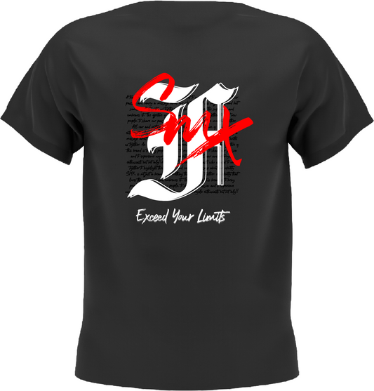 SMX x Falco T-Shirt - Black / Red