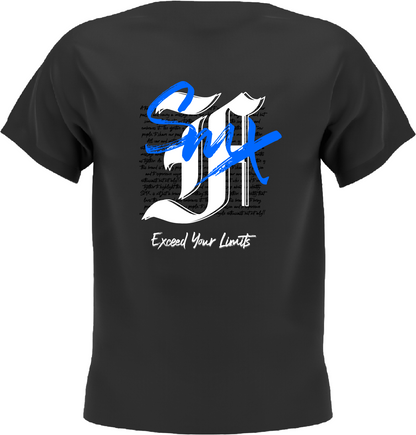 SMX x Falco T-Shirt - Black / Blue