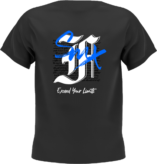 SMX x Falco T-Shirt - Black / Blue